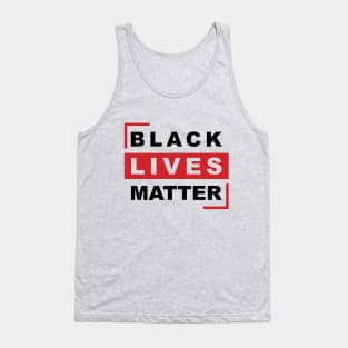 Black Lives Matter Anti Racism Black Community Solidarity Support Design - blk Tank Top